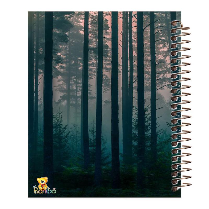 دفتر نقاشی 100 برگ طرح جنگل کد 222