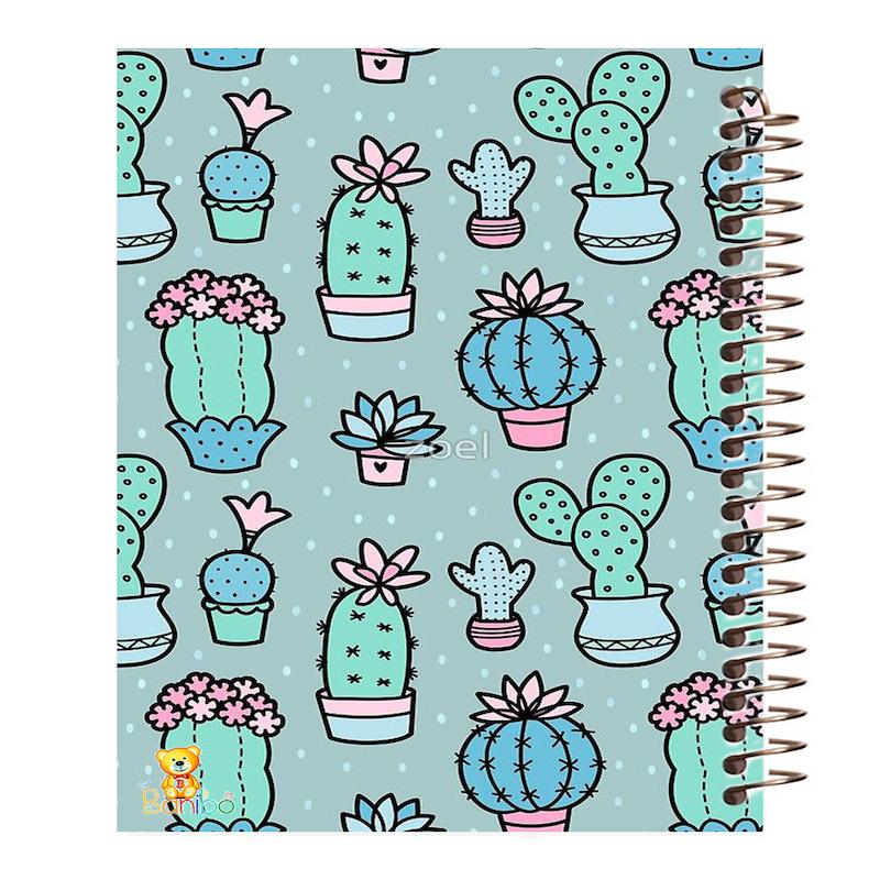 دفتر نقاشی 100 برگ طرح کاکتوس کد 223