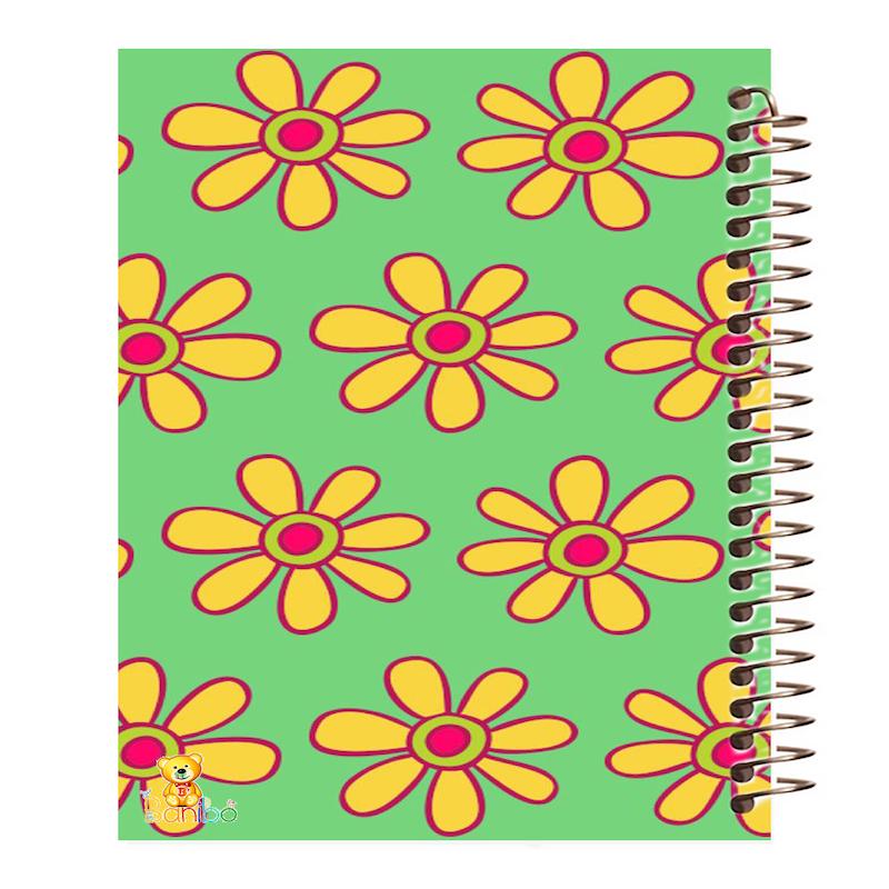 دفتر نقاشی 100 برگ طرح گل کد 235