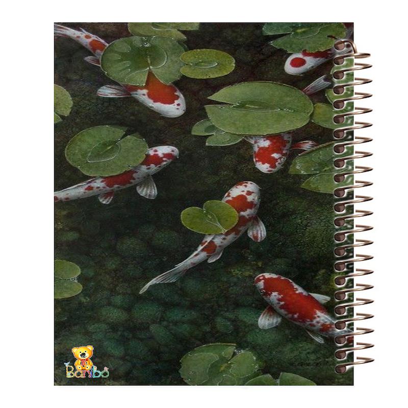 دفتر نقاشی 100 برگ طرح ماهی کد 261
