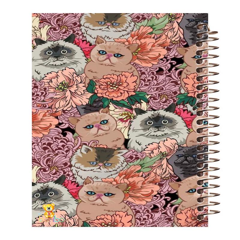 دفتر نقاشی 100 برگ طرح گربه ها کد 327