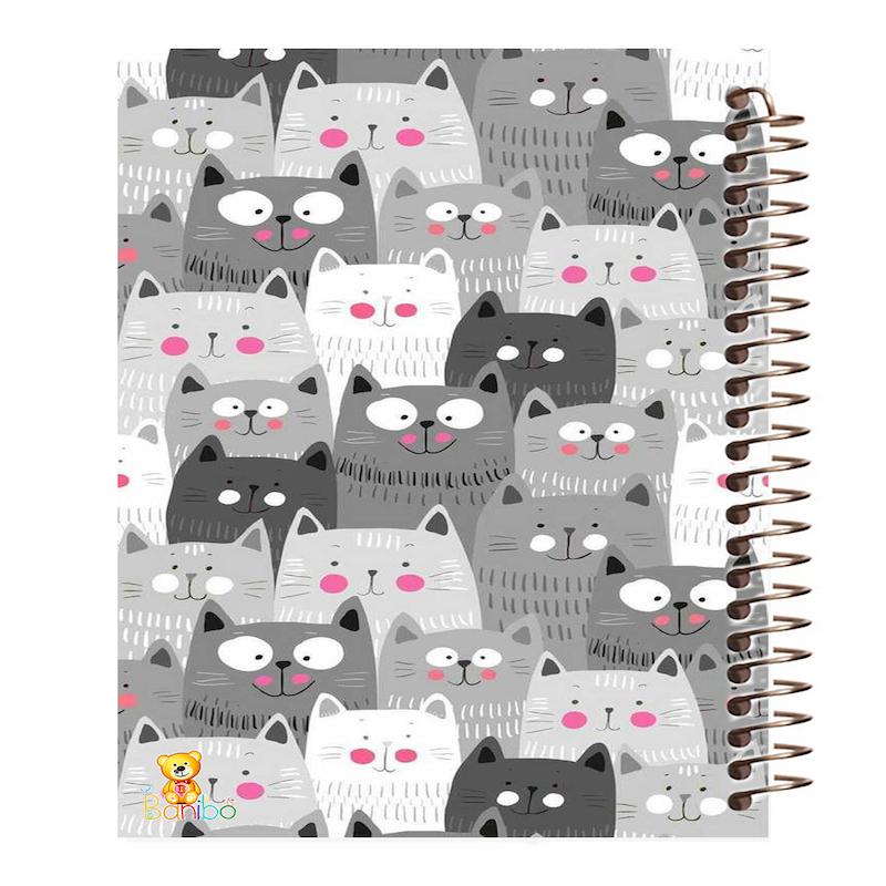 دفتر نقاشی 100 برگ طرح گربه کد 329