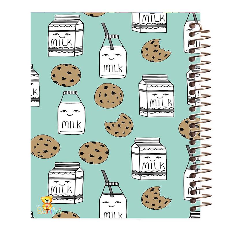 دفتر نقاشی 100 برگ طرح پاکت شیر کد 354