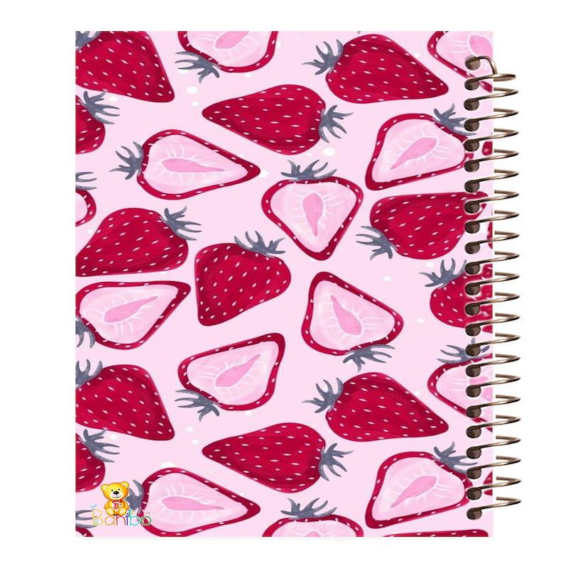 دفتر نقاشی 100 برگ طرح توت فرنگی کد 366