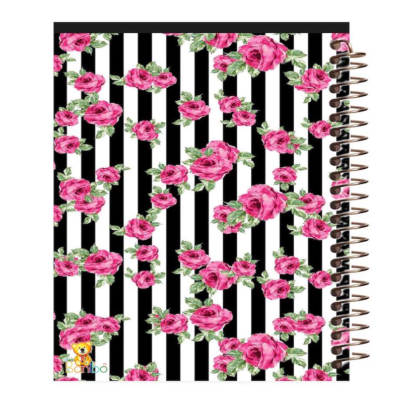 دفتر نقاشی 100 برگ طرح گل کد 390