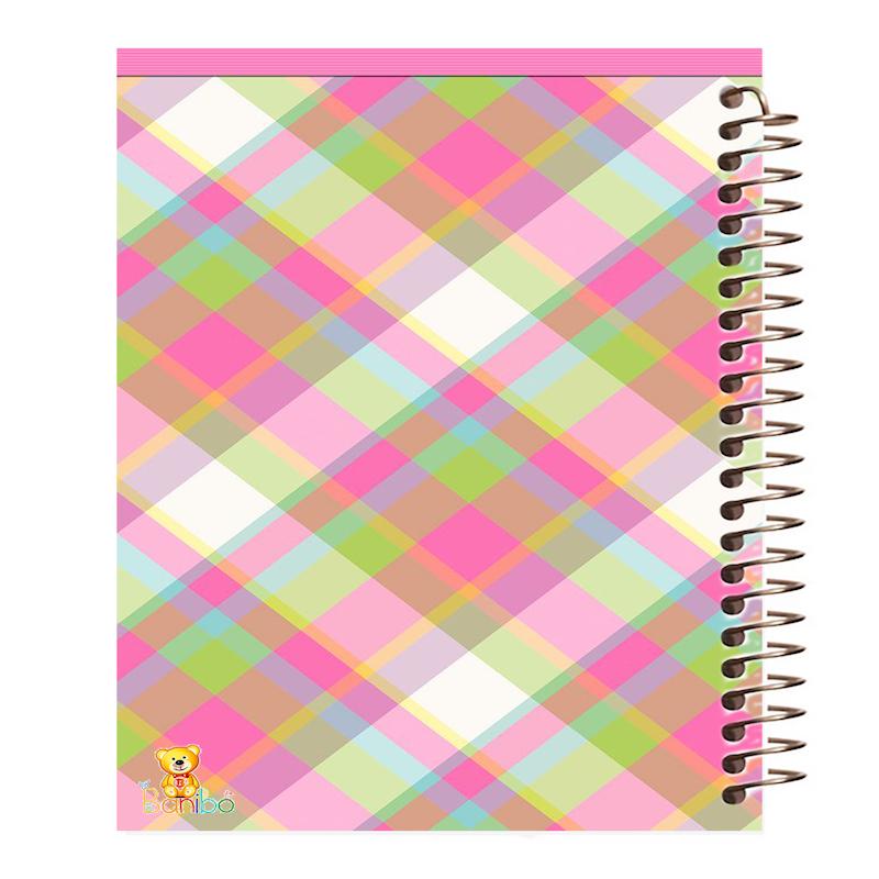 دفتر نقاشی 100 برگ طرح چهارخونه کد 398