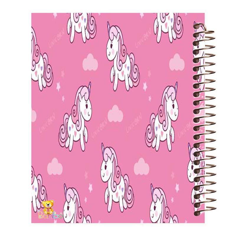 دفتر نقاشی 100 برگ طرح یونیکورن کد 472