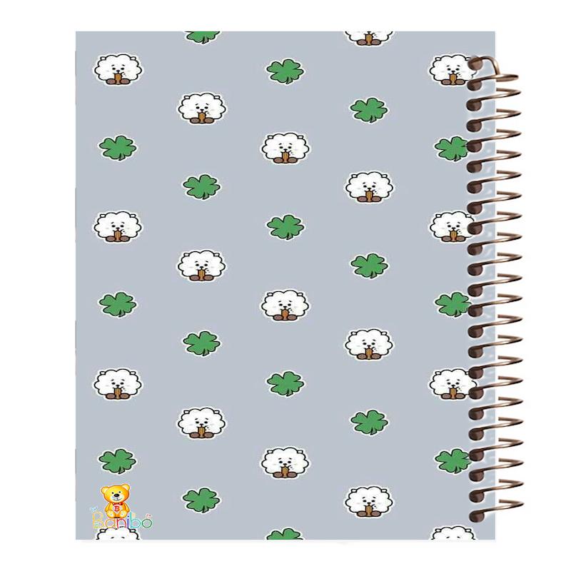 دفتر نقاشی 100 برگ طرح ببعی بامزه کد 621