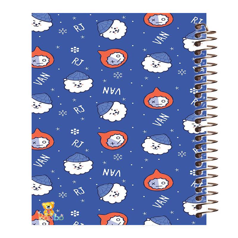 دفتر نقاشی 100 برگ طرح ببعی بامزه کد 658