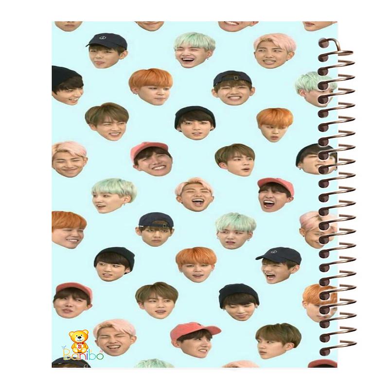 دفتر نقاشی 100 برگ طرح بی تی اس کد 675