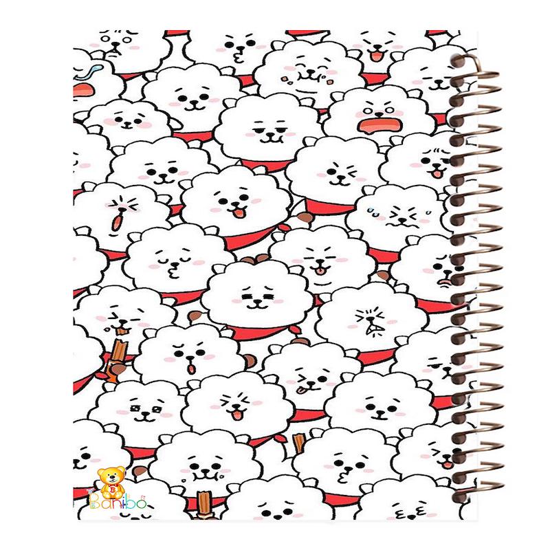 دفتر نقاشی 100 برگ طرح ببعی بامزه کد 677