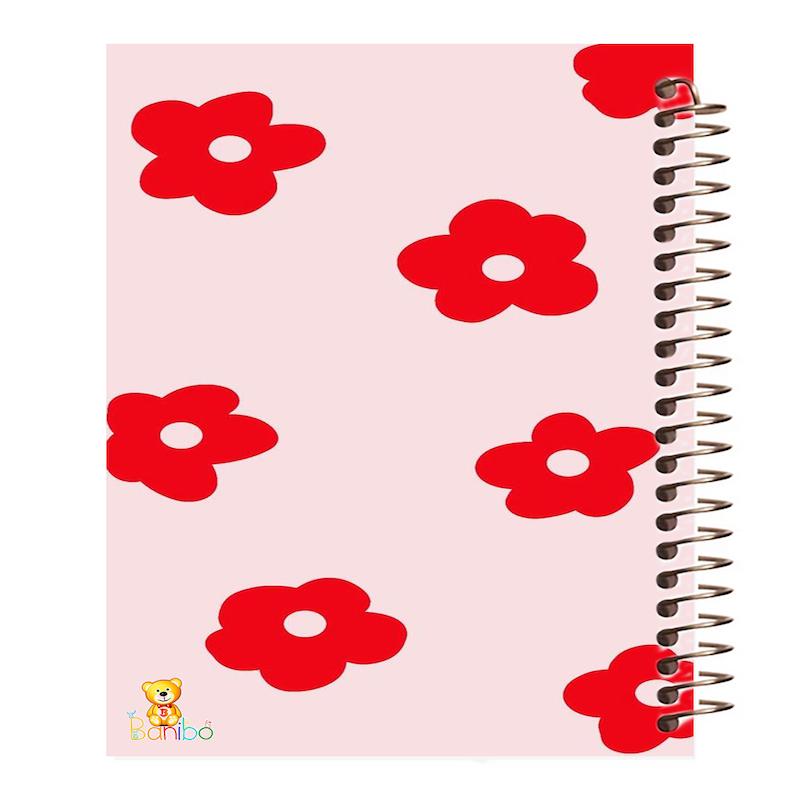 دفتر نقاشی 100 برگ طرح گل کد 746