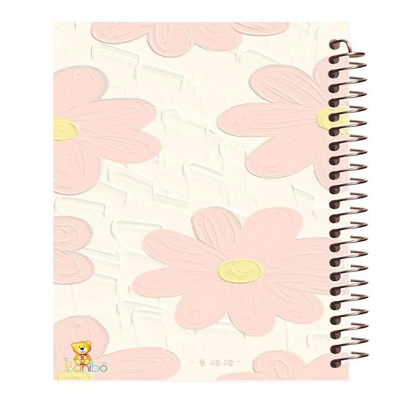 دفتر نقاشی 100 برگ طرح گل کد 752