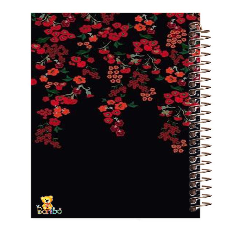 دفتر نقاشی 100 برگ طرح گل کد 754