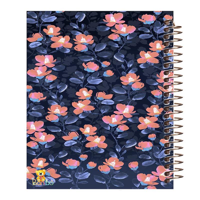 دفتر نقاشی 100 برگ طرح گل کد 761