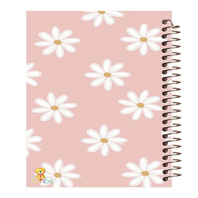 دفتر نقاشی 100 برگ طرح گل کد 762