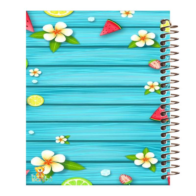 دفتر نقاشی 100 برگ طرح گل کد 774