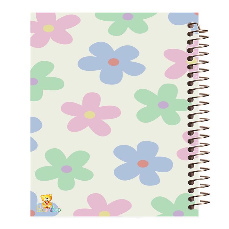 دفتر نقاشی 100 برگ طرح گل کد 775