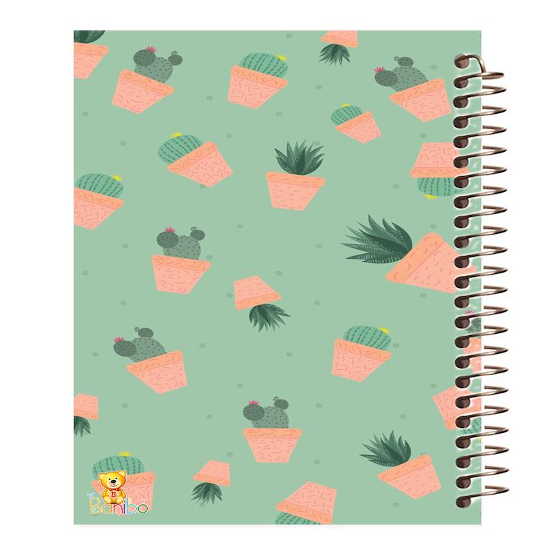 دفتر نقاشی 100 برگ طرح کاکتوس کد 777