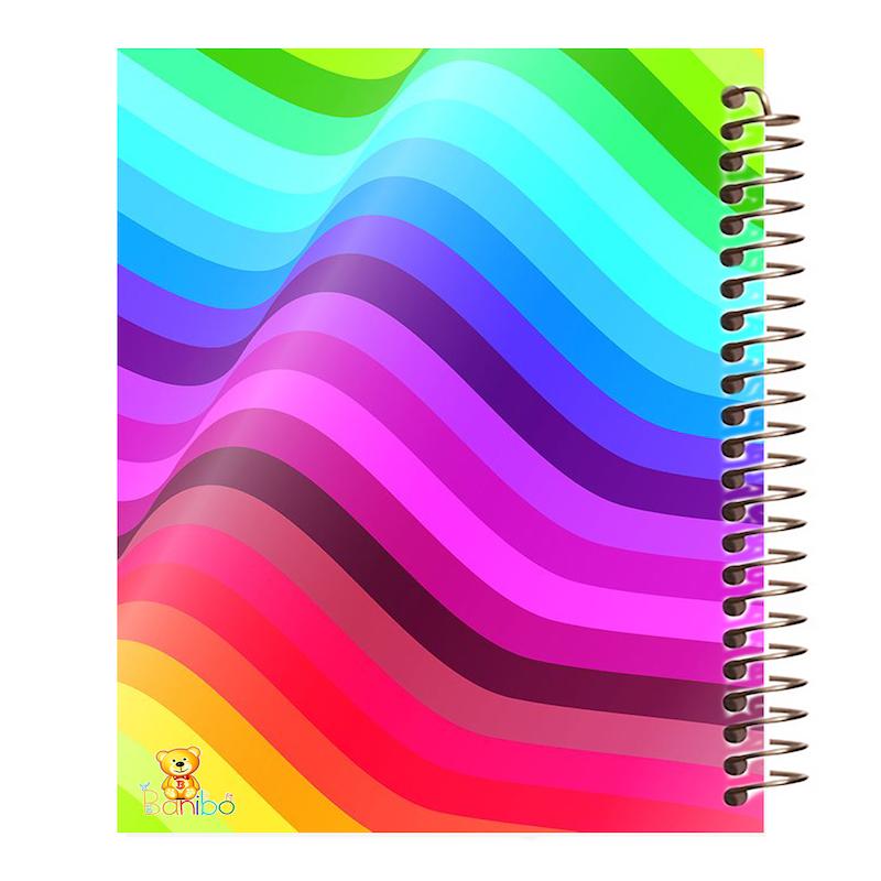 دفتر نقاشی 100 برگ طرح رنگی کد 783