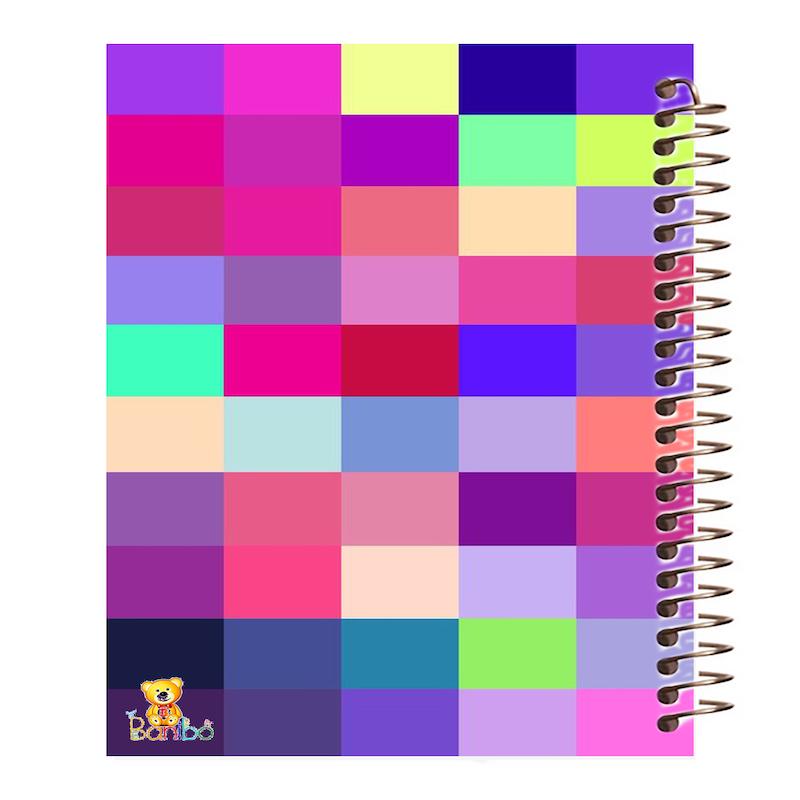 دفتر نقاشی 100 برگ طرح رنگی کد 795