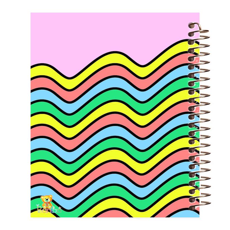 دفتر نقاشی 100 برگ طرح رنگی کد 809