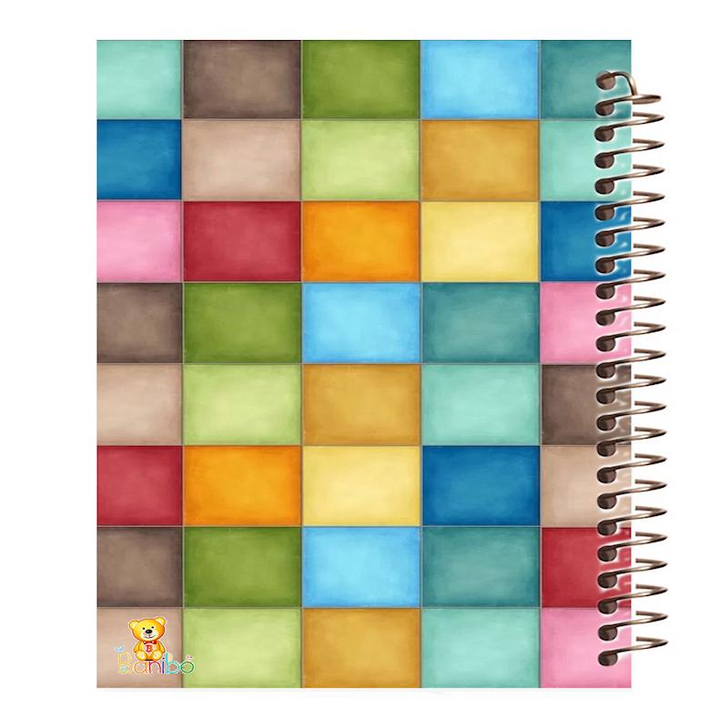 دفتر نقاشی 100 برگ طرح رنگی کد 814