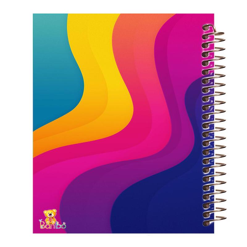 دفتر نقاشی 100 برگ طرح رنگی کد 824