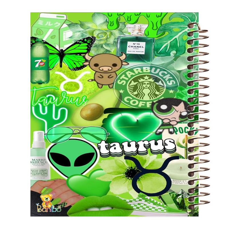 دفتر نقاشی 100 برگ طرح میکس سبز کد 831