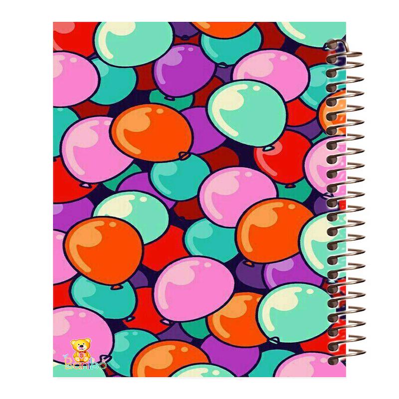 دفتر نقاشی 100 برگ طرح بادکنک کد 858