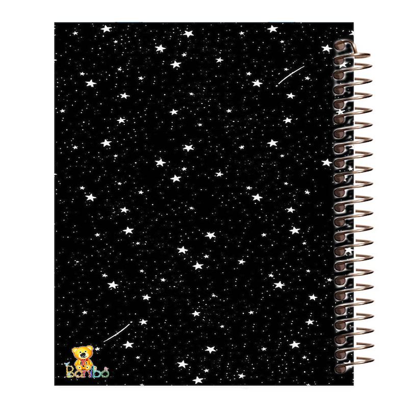 دفتر نقاشی 100 برگ طرح ستارگان کد 896