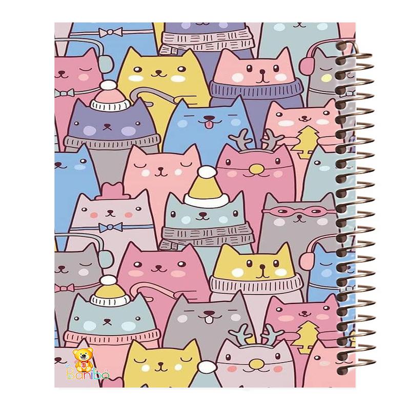 دفتر نقاشی 100 برگ طرح گربه کد 919