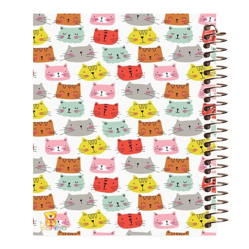 دفتر نقاشی 100 برگ طرح گربه کد 920