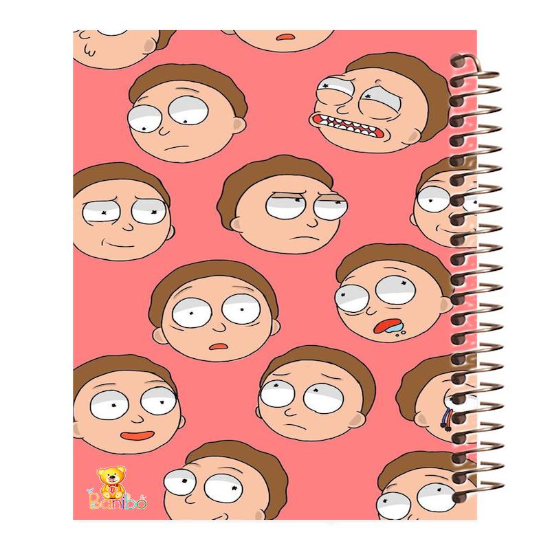 دفتر نقاشی 100 برگ طرح ریک و مورتی کد 931