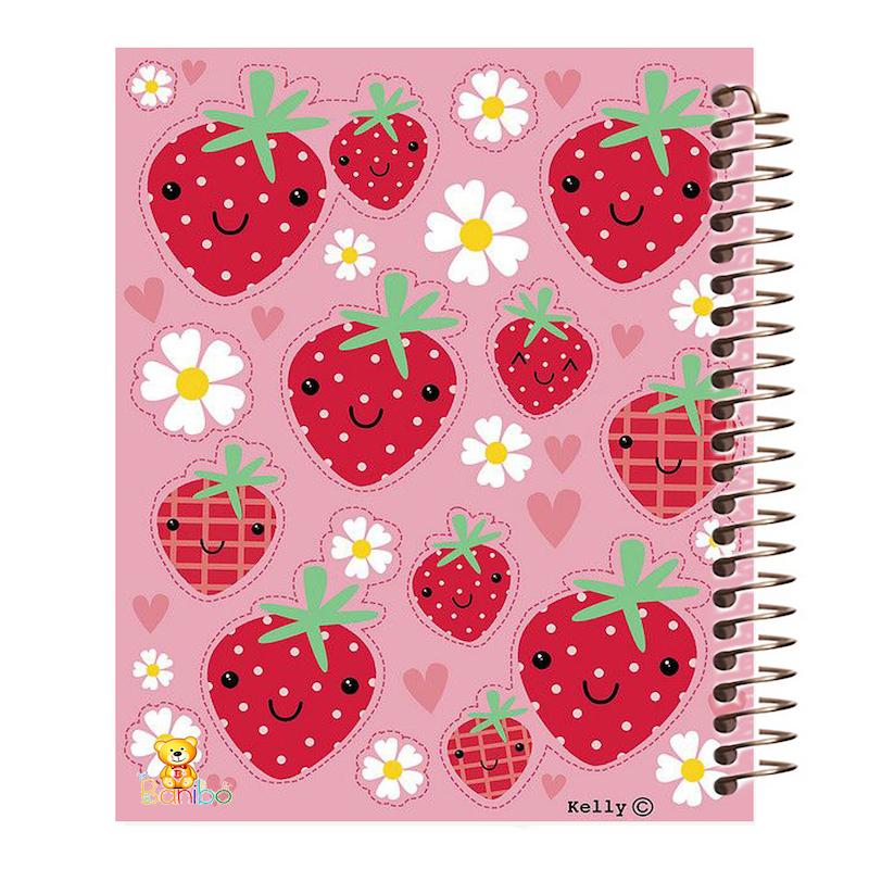 دفتر نقاشی 100 برگ طرح توت فرنگی کد 961