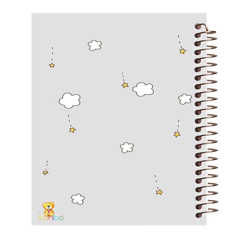 دفتر نقاشی 100 برگ طرح ابر کد 969