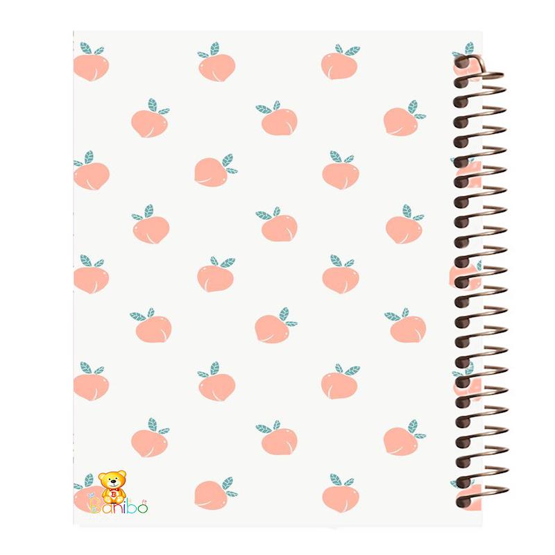 دفتر نقاشی 100 برگ طرح هلو کد 1028