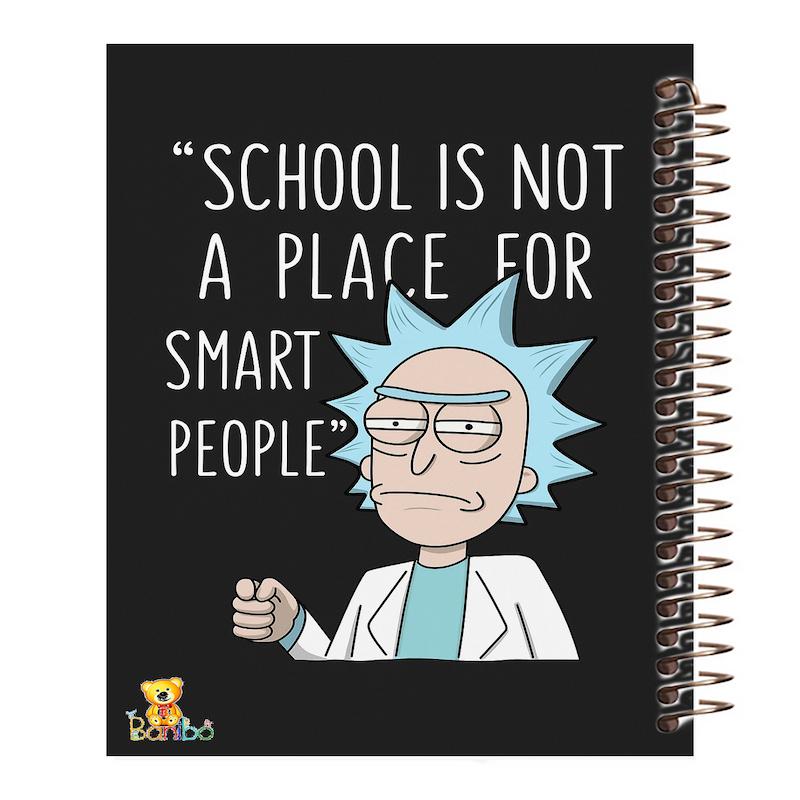 دفتر نقاشی 100 برگ طرح ریک و مورتی کد 1196