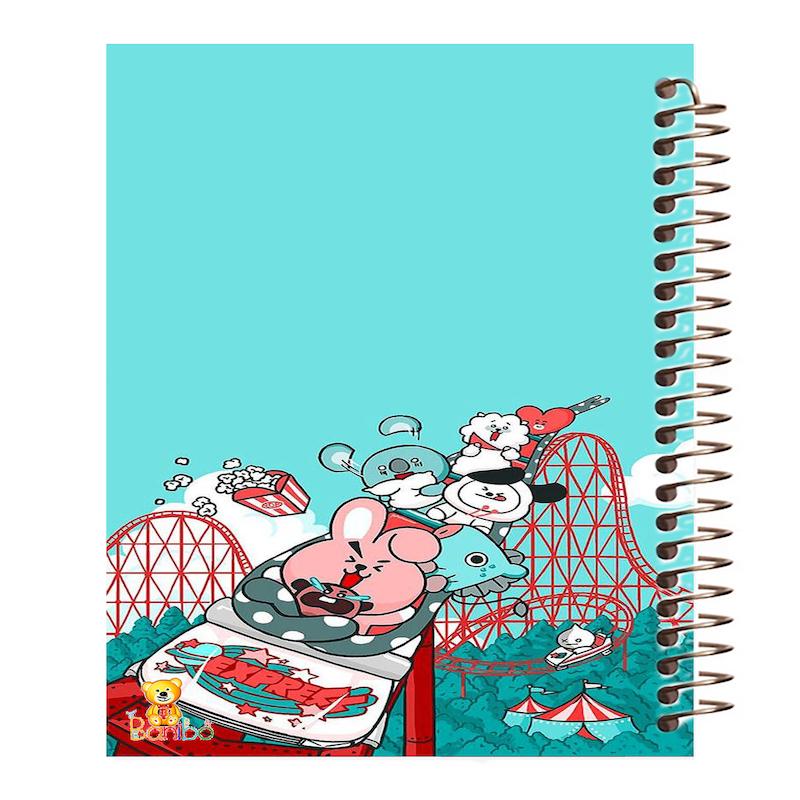 دفتر نقاشی 100 برگ طرح بی تی کد 2369