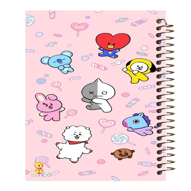 دفتر نقاشی 100 برگ طرح بی تی کد 2377