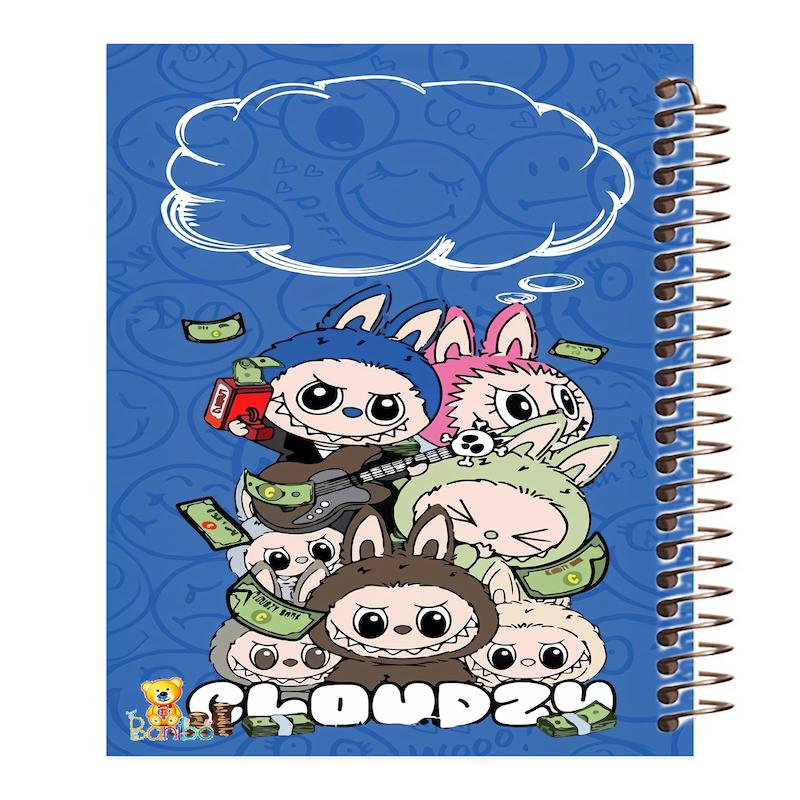 دفتر نقاشی 100 برگ طرح لبوبو کد 2700