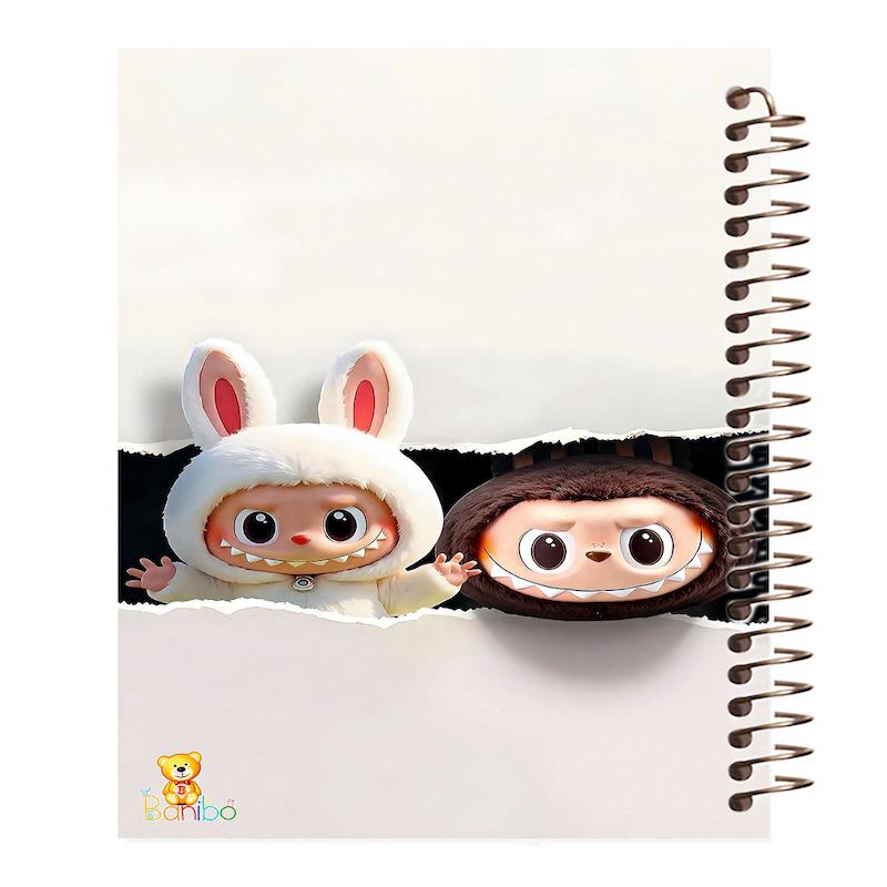 دفتر نقاشی 100 برگ طرح لبوبو کد 2702