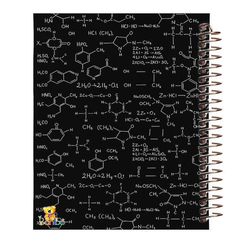 دفتر نقاشی 100 برگ طرح شیمی کد 2735