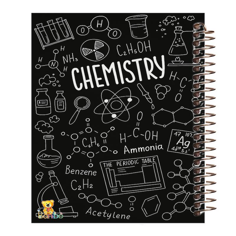 دفتر نقاشی 100 برگ طرح شیمی کد 2752