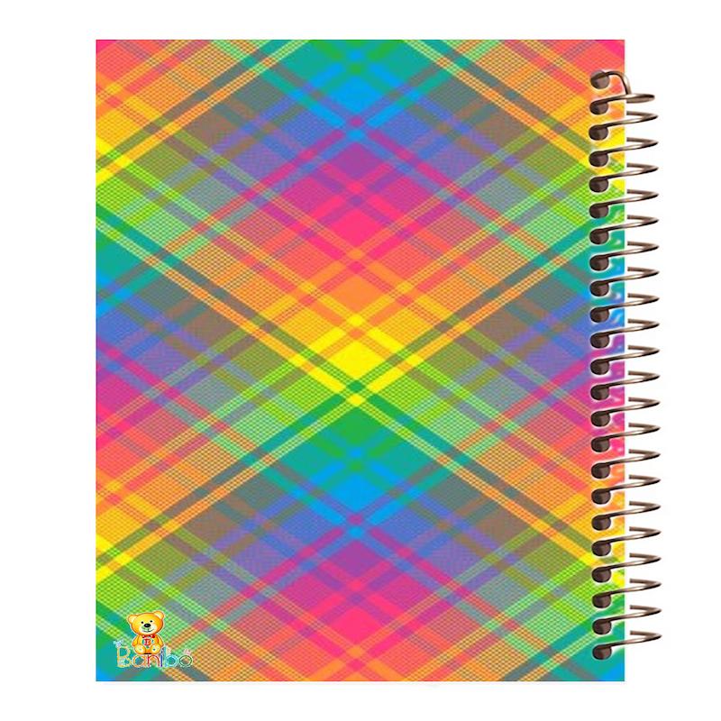 دفتر مشق 100 برگ طرح چهارخونه کد 142