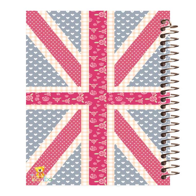 دفتر مشق 100 برگ طرح انگلیس کد 150