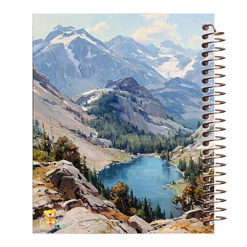 دفتر مشق 100 برگ طرح کوهستان کد 263