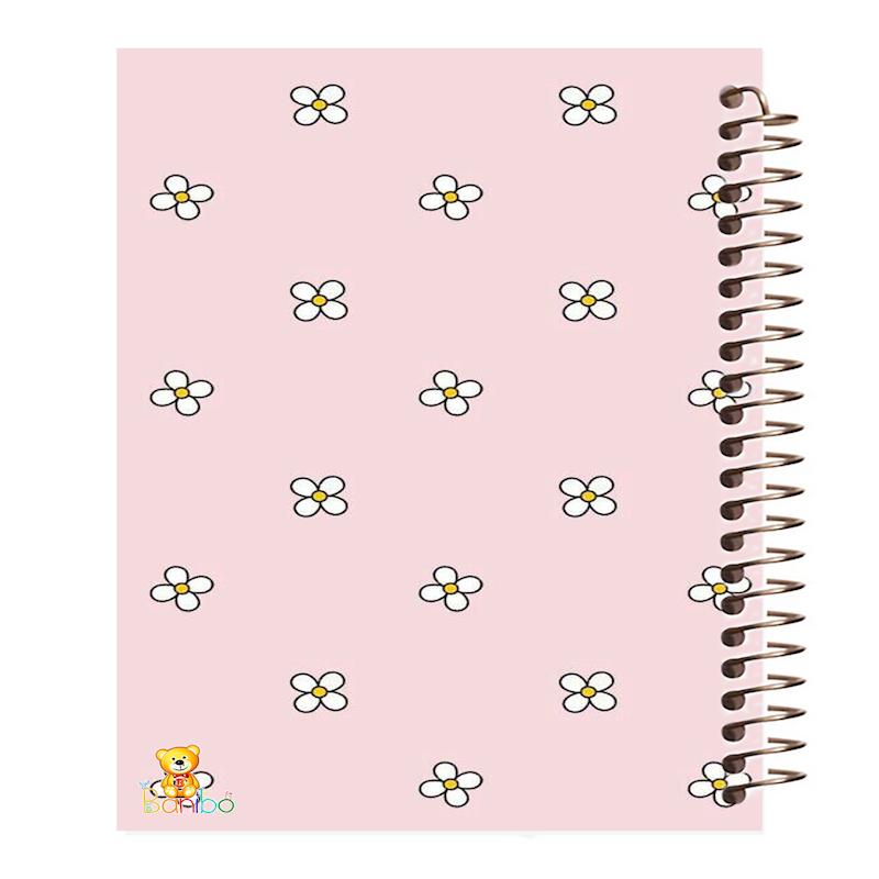 دفتر مشق 100 برگ طرح شکوفه کد 336