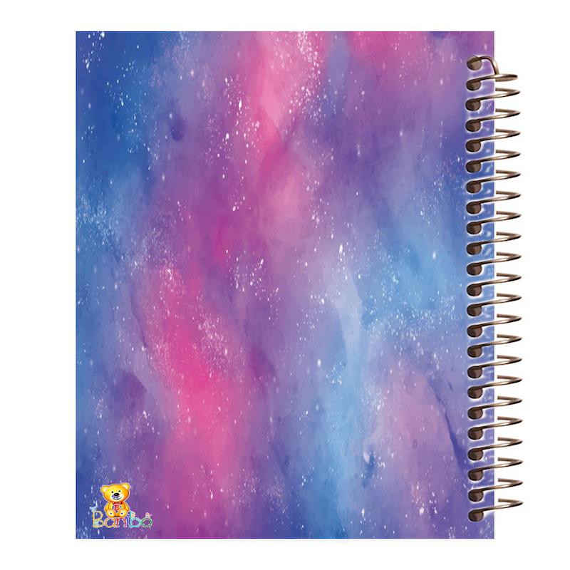 دفتر مشق 100 برگ طرح کهکشان کد 442