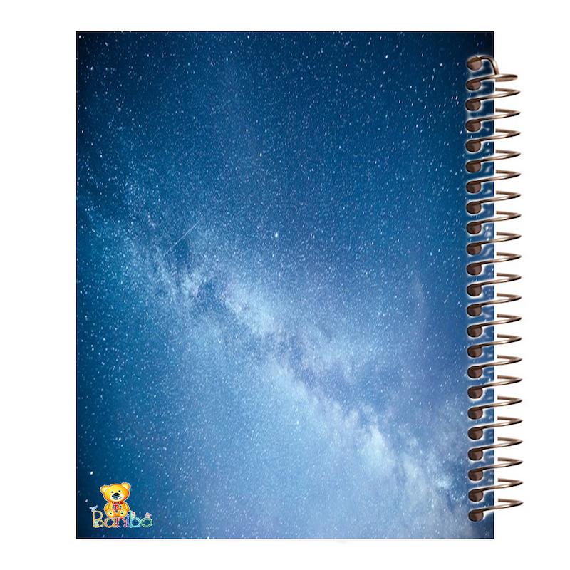 دفتر مشق 100 برگ طرح کهکشان کد 444